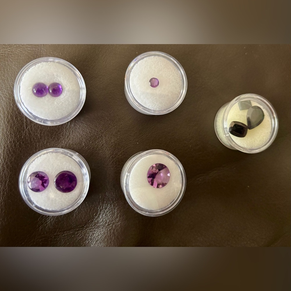 ***SOLD*** Mostly Amethyst Gemstone Bundle Great for Jewelry Making!